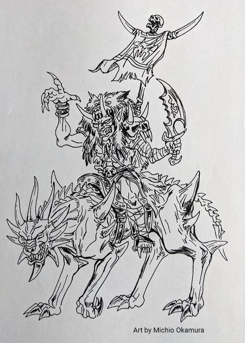 沉沦魔狼骑设计稿