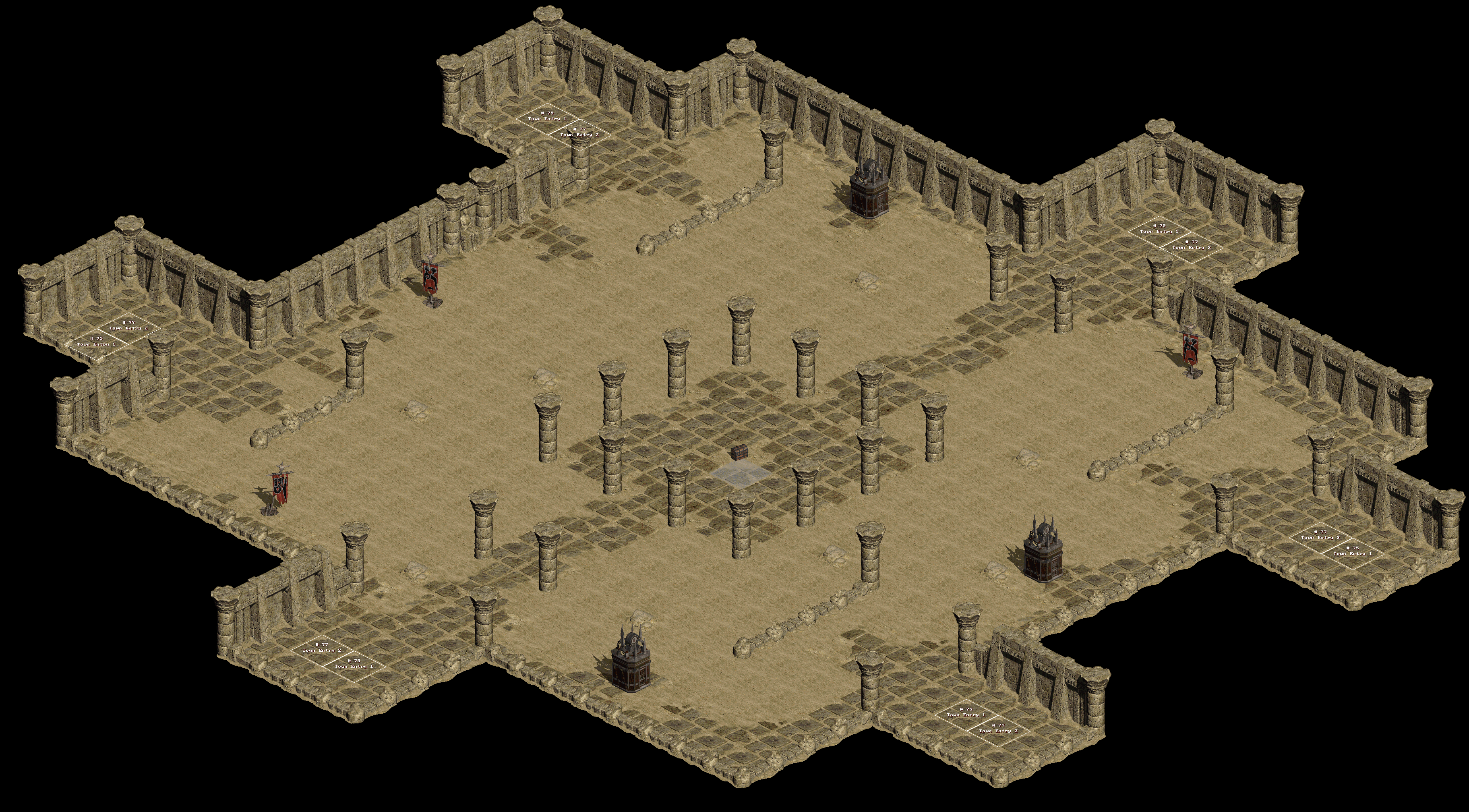 DM3：竞技场地图