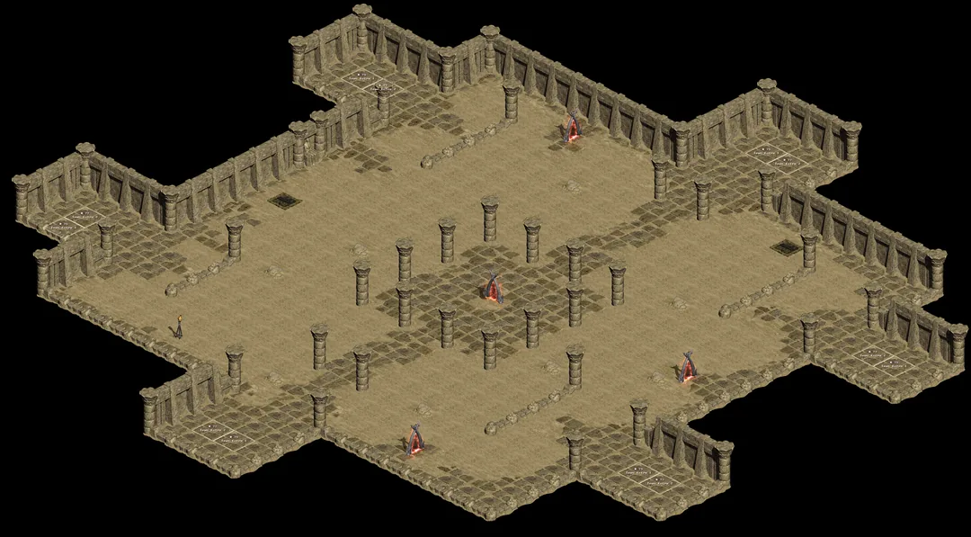 DM3：竞技场地图（A2 对象版本）
