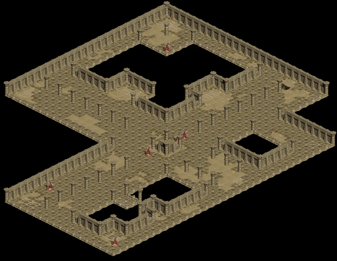 DM2：竞技场地图（A2 对象版本）